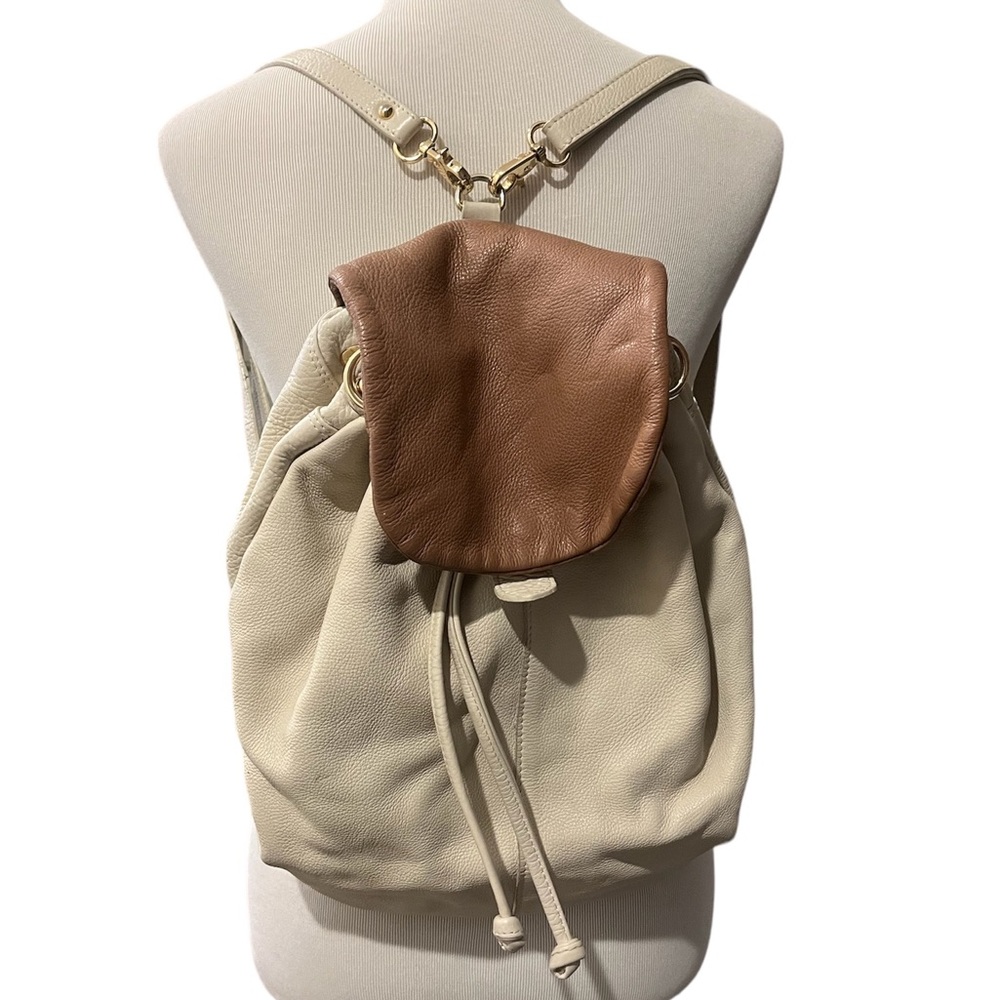 Gianni Notaro Made In Italy Genuine Leather Convertible Bag